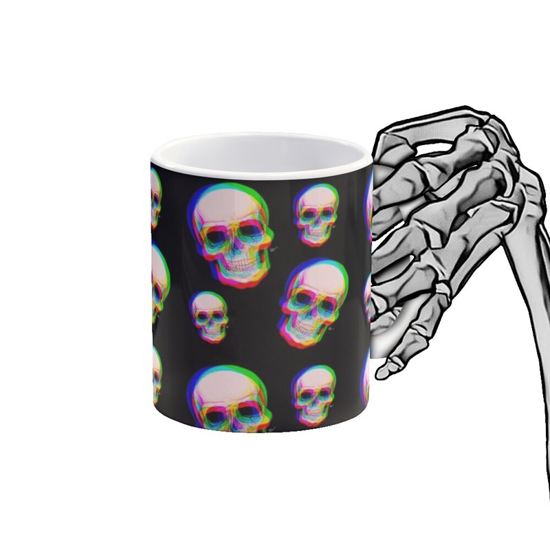 Taza 3D Skull