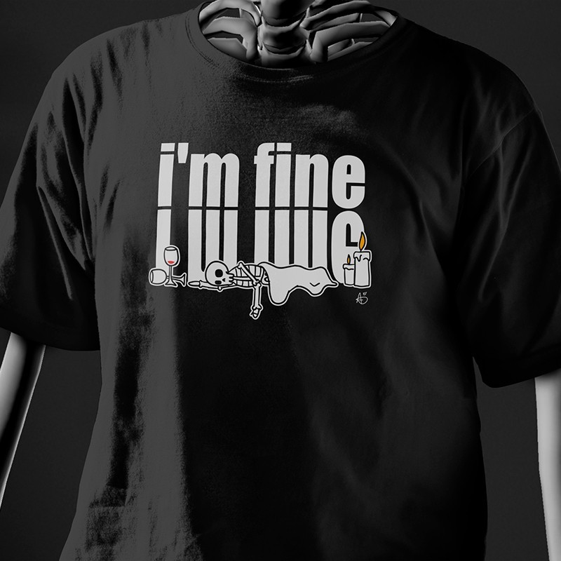 Camiseta I´m fine