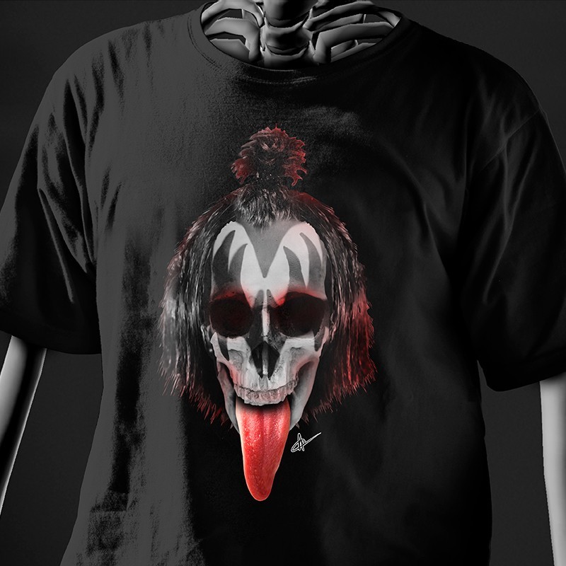 Camiseta Demon Skull
